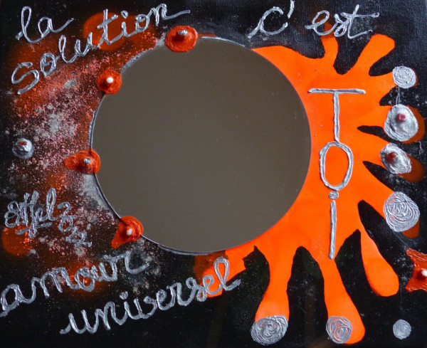 Peintures acryliques et Collages